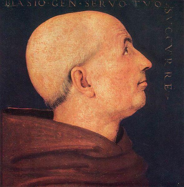 Pietro Perugino Don Biagio Milanesi oil painting picture